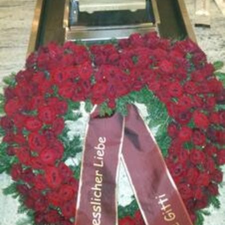 Rosenherz Reisig rot