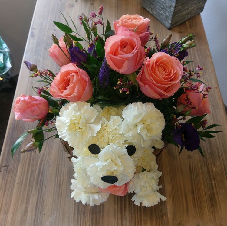 Kreative Blumengestecke